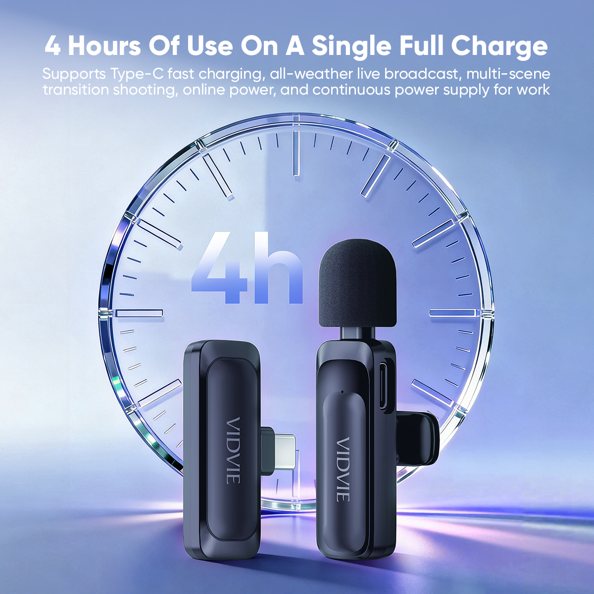 VIDVIE MC03 - HD WIRELESS MICROPHONE