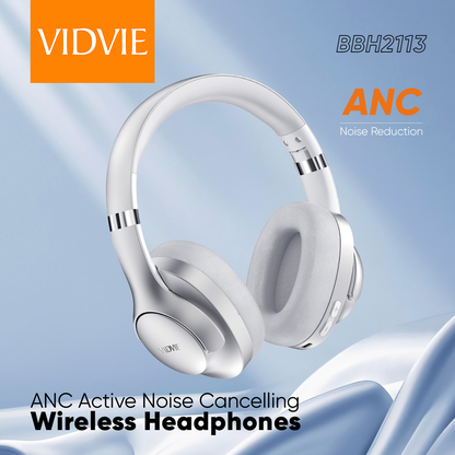 VIDVIE BBH2113 - (ANC) WIRELESS OVER-EAR HEADPHONES