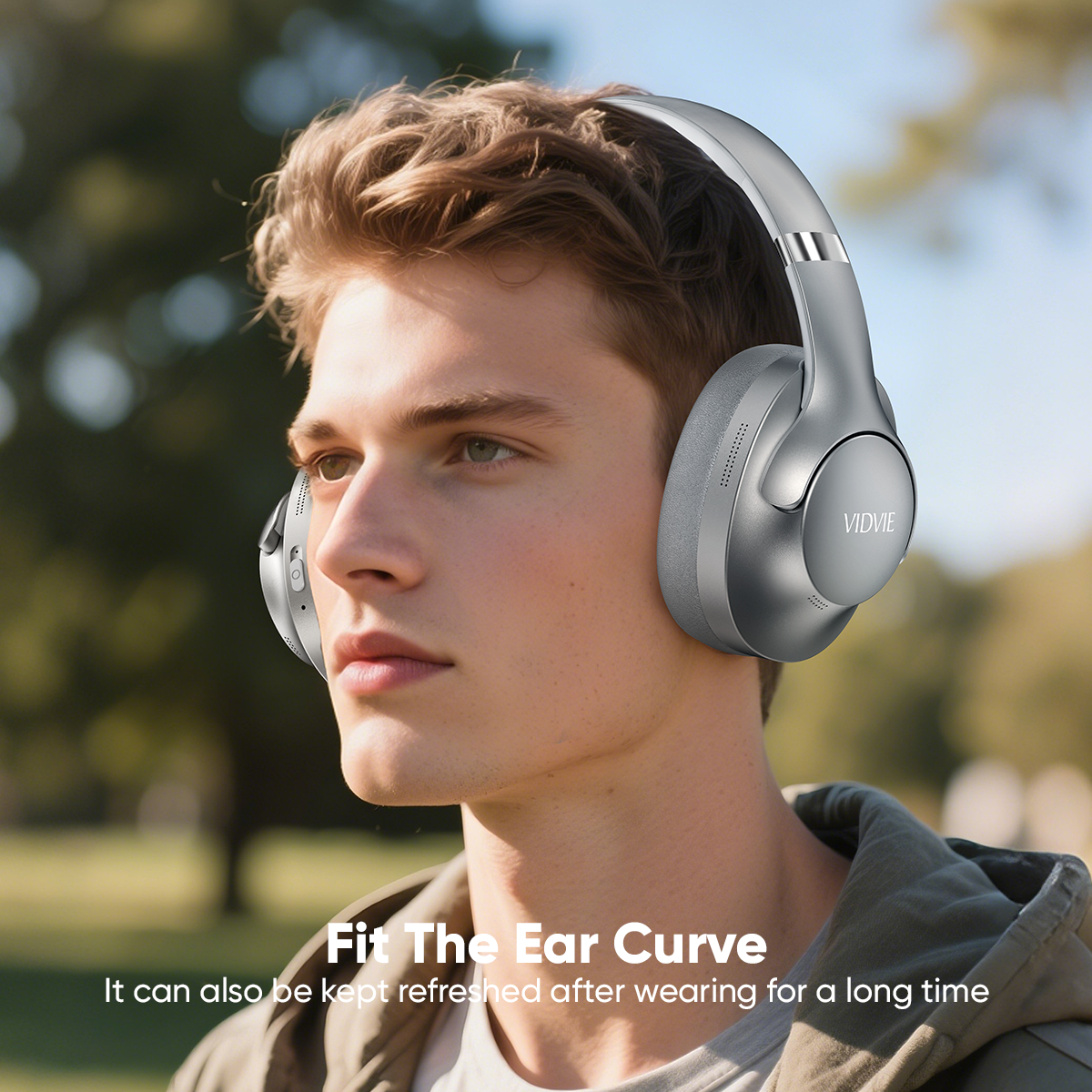 VIDVIE BBH2113 - (ANC) WIRELESS OVER-EAR HEADPHONES