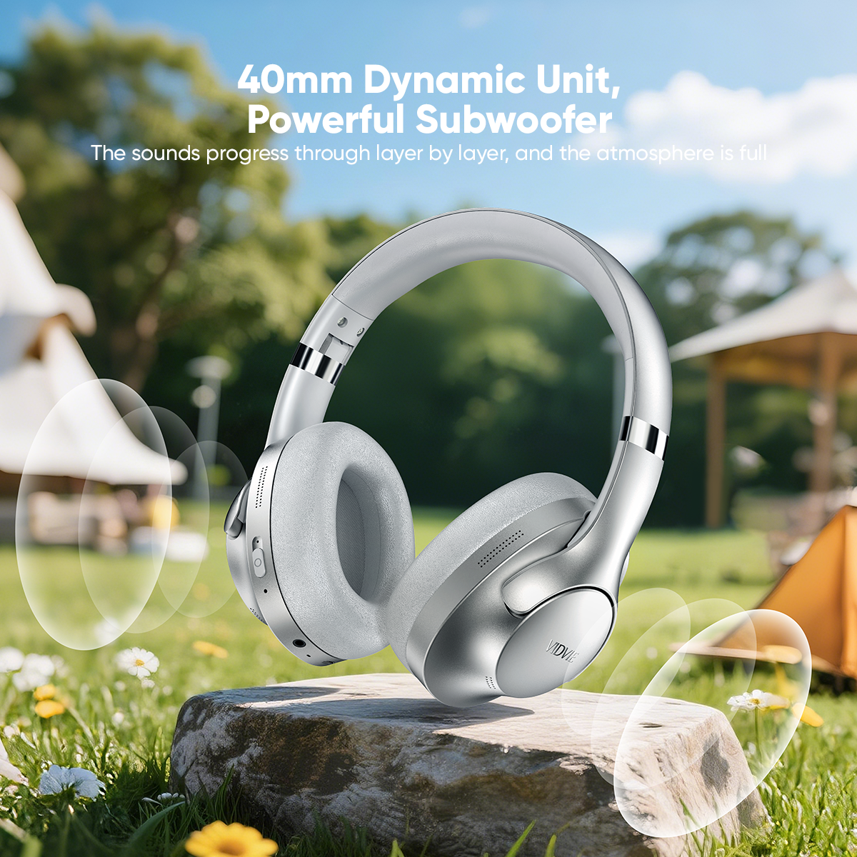VIDVIE BBH2113 - (ANC) WIRELESS OVER-EAR HEADPHONES