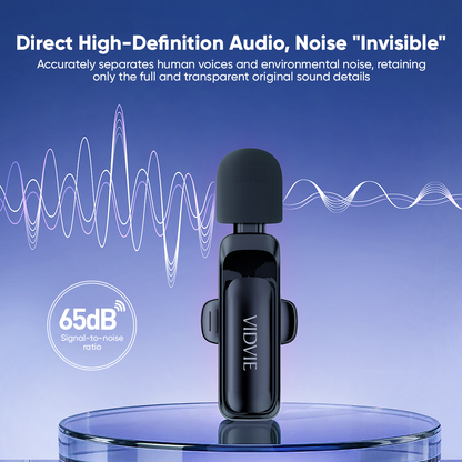 VIDVIE MC03 - HD WIRELESS MICROPHONE