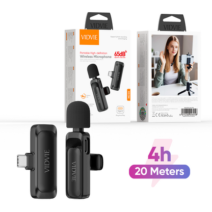 VIDVIE MC03 - HD WIRELESS MICROPHONE