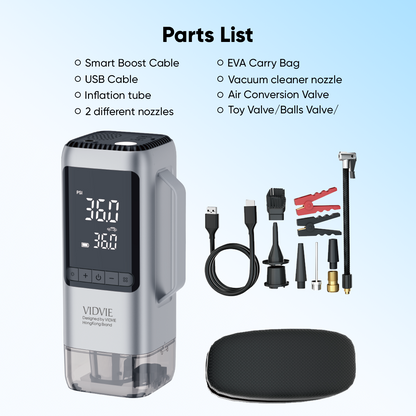 VIDVIE CSP001- 9-in-1 MULTIFUNCTIONAL CAR TOOL