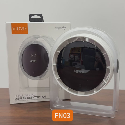 VIDVIE FN03 SMART DIGITAL DESKTOP FAN