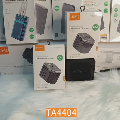 VIDVIE TA4404 - GLOBAL UNIVERSAL TRAVEL CHARGER